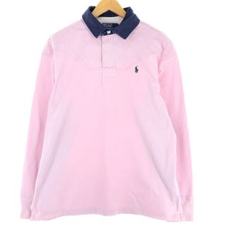 ラルフローレン(Ralph Lauren)の古着 90年代 ラルフローレン POLO by Ralph Lauren 長袖 ラガーシャツ メンズL /eaa431763(シャツ)