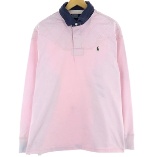 ラルフローレン(Ralph Lauren)の古着 90年代 ラルフローレン POLO by Ralph Lauren 長袖 ラガーシャツ メンズXL /eaa431764(シャツ)