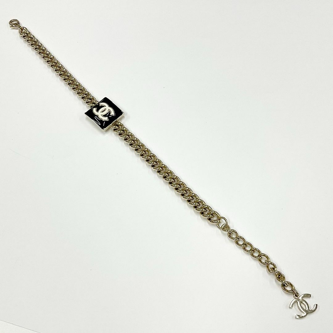 CHANEL(シャネル)の8977 シャネル ココマーク チョーカー スクエア チェーン ネックレス  レディースのアクセサリー(ネックレス)の商品写真