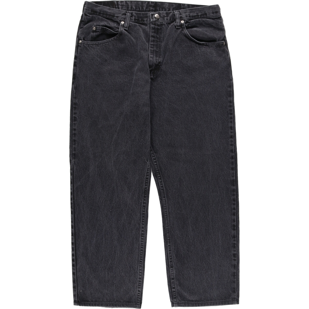 Wrangler(ラングラー)の古着 ラングラー Wrangler ブラックデニム ストレートデニムパンツ メンズw36 /eaa436363 メンズのパンツ(デニム/ジーンズ)の商品写真