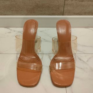 ザラ(ZARA)のZARA サンダル 人気 24.5cm ファッション(サンダル)