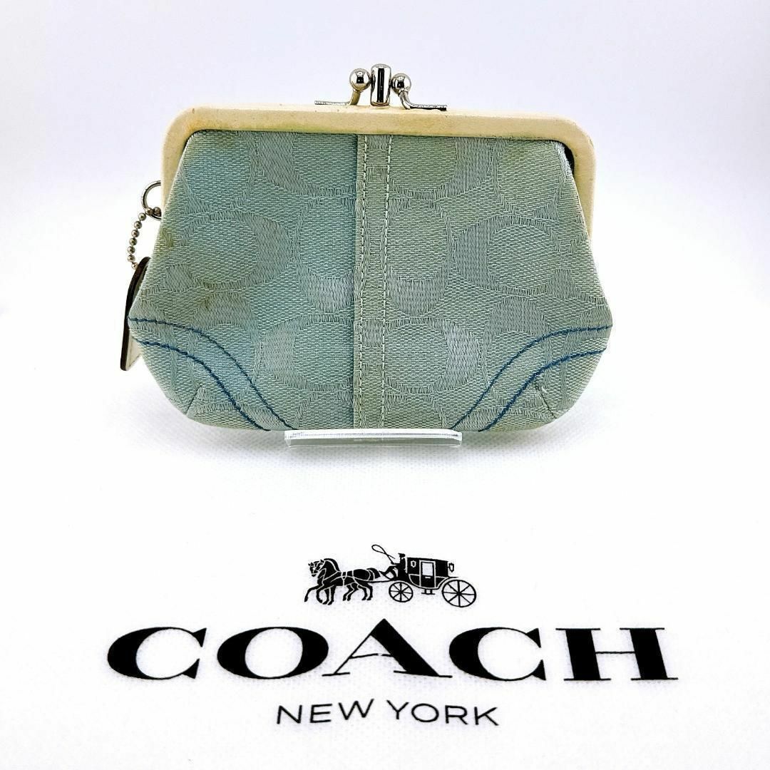 COACH(コーチ)のコーチ 小銭入れ レディース がま口財布 コインケース レディースのファッション小物(コインケース)の商品写真