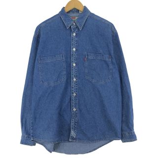 リーバイス(Levi's)の古着 リーバイス Levi's 長袖 デニムシャツ メンズM /eaa433015(シャツ)