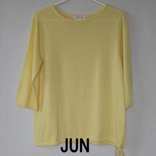 ジュンクラブ(JUNCLUB)の★格安 JUN CLUB(ジュンクラブ)七分袖 イエロー★(カットソー(長袖/七分))