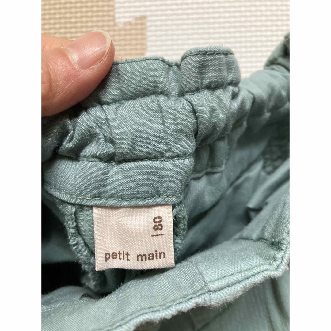 petit main(プティマイン)のショートパンツ キッズ/ベビー/マタニティのベビー服(~85cm)(パンツ)の商品写真