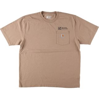 カーハート(carhartt)の古着 カーハート Carhartt Loose Fit 半袖 ワンポイントロゴポケットTシャツ メンズL /eaa436393(Tシャツ/カットソー(半袖/袖なし))