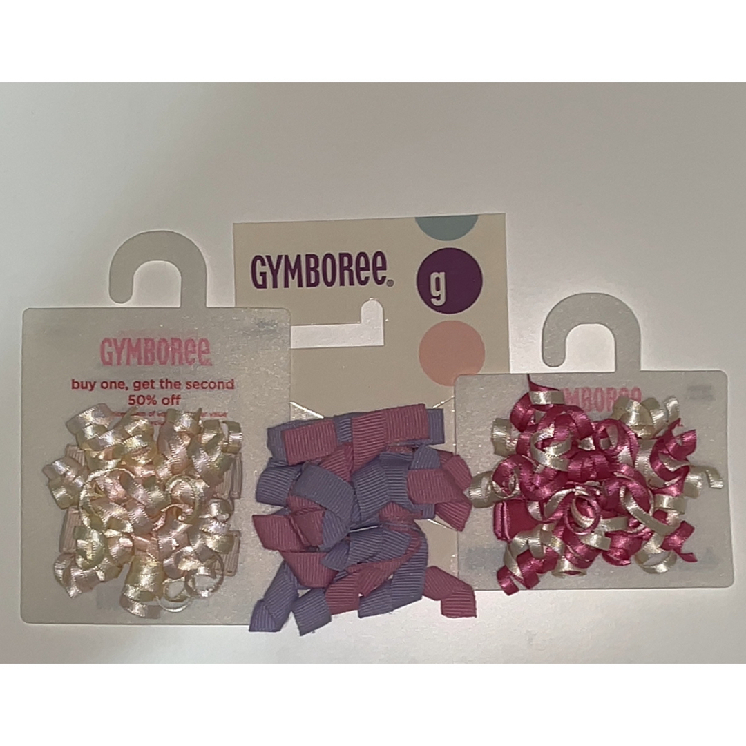 GYMBOREE(ジンボリー)のジンボリー★ヘアクリップ3点 キッズ/ベビー/マタニティのこども用ファッション小物(その他)の商品写真