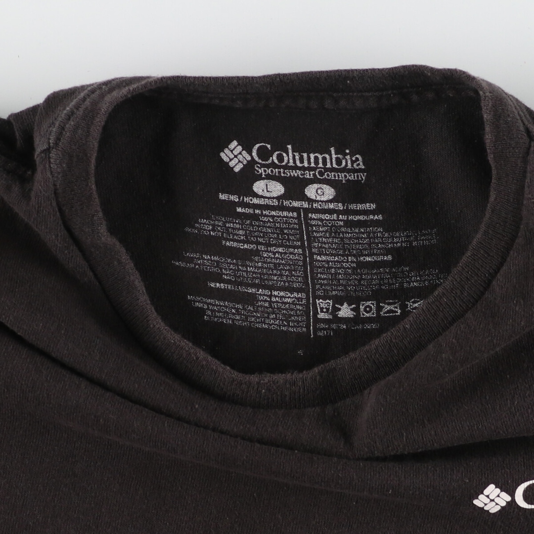 Columbia(コロンビア)の古着 コロンビア Columbia 半袖 ワンポイントロゴTシャツ メンズL /eaa363327 メンズのトップス(Tシャツ/カットソー(半袖/袖なし))の商品写真