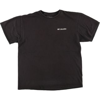 古着 コロンビア Columbia 半袖 ワンポイントロゴTシャツ メンズL /eaa363327