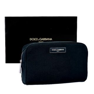 ドルチェアンドガッバーナ(DOLCE&GABBANA)のドルチェ＆ガッバーナ D&G コスメポーチ ブラック　ノベルティ新品未使用(ポーチ)