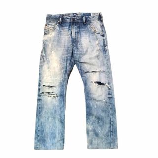 ディーゼル(DIESEL)の00s Archive Diesel y2k ダメージ デニム グランジ パンク(デニム/ジーンズ)