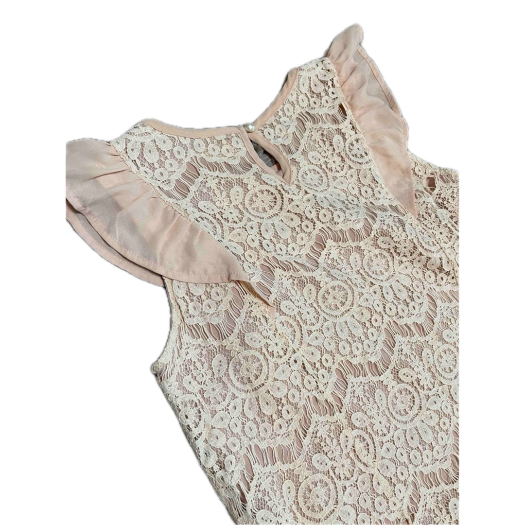 TOCCO closet(トッコクローゼット)のtocco closet ピンク　セットアップ　レース　可愛い　スカート レディースのワンピース(ひざ丈ワンピース)の商品写真