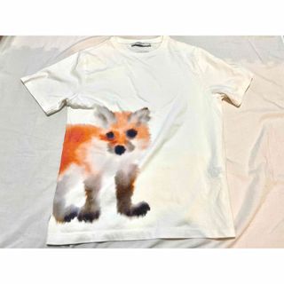 MAISON KITSUNE' - メゾンキツネ　プリント　Tシャツ半袖　　xxs