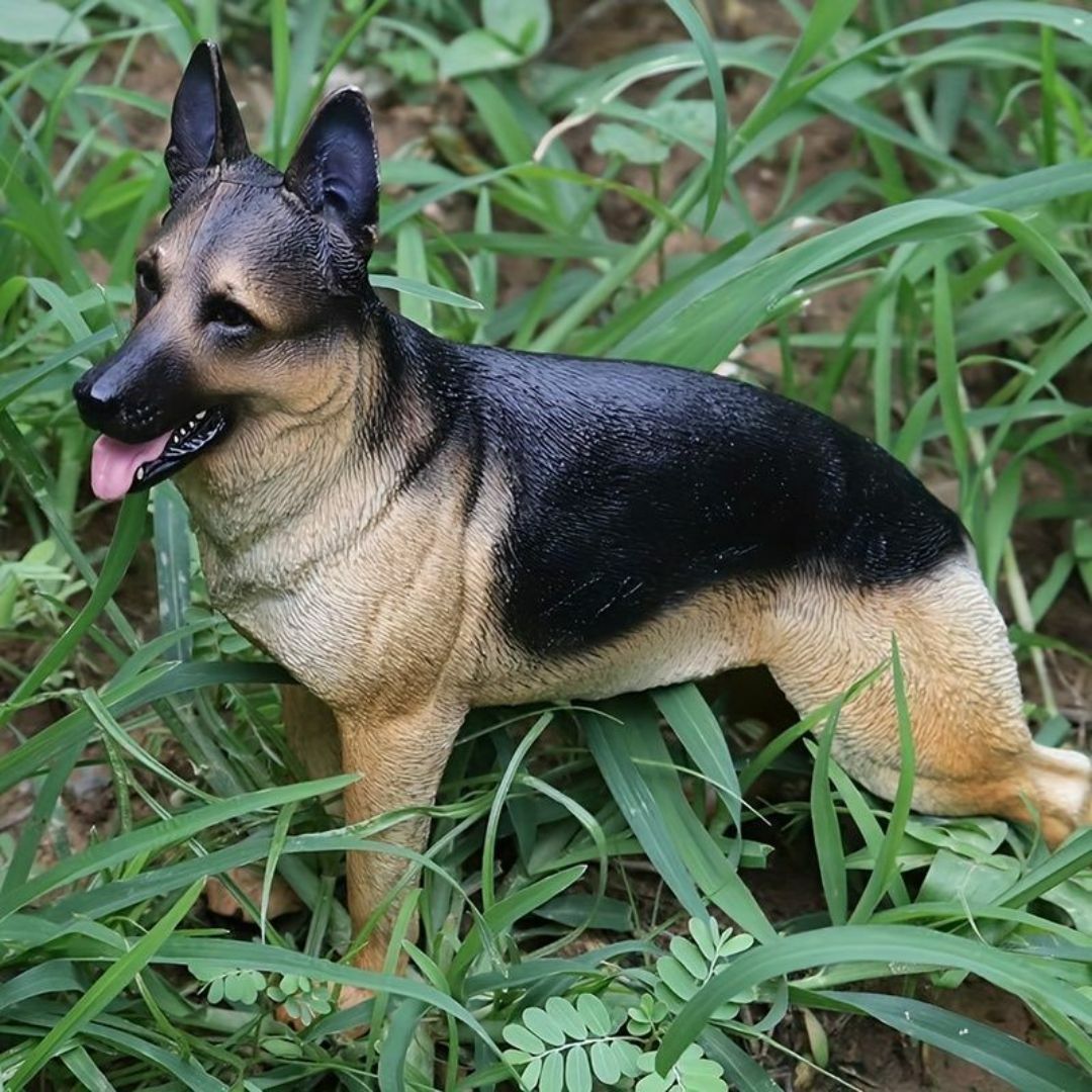 ガーデン オブジェ ジャーマン・シェパード 置物 犬 ドッグ 室内 ガーデン オブジェ ジャーマン・シェパード 置物 犬 ドッグ 室内