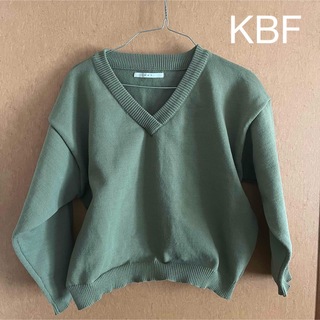 KBF - 【美品】KBF(ケービーエフ)カーキ　トップス