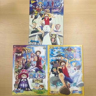 ONE PIECE - ワンピース　デジモン　映画パンフレット3セット