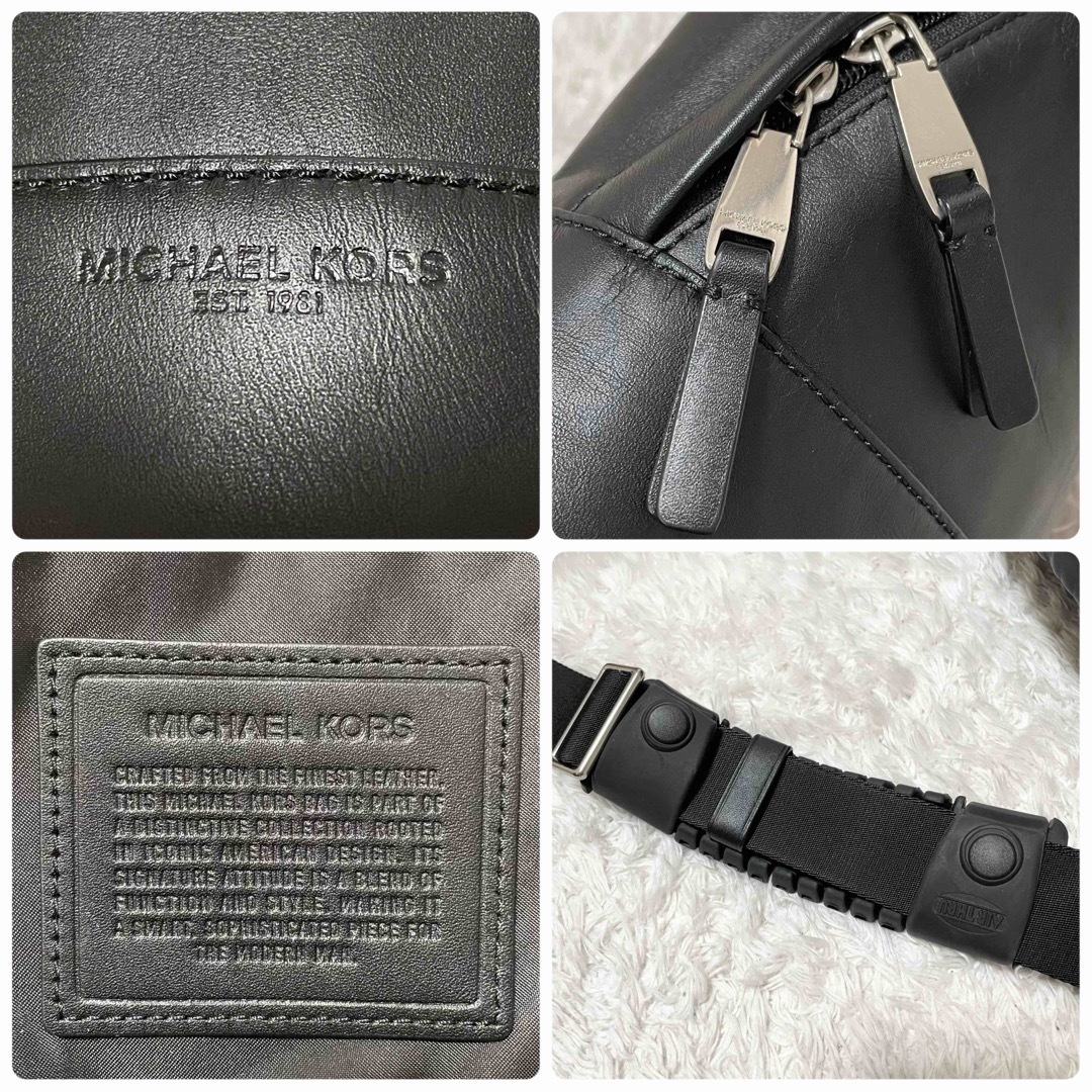 Michael Kors(マイケルコース)のマイケルコース　ウエストポーチ　ボディバッグ　ショルダーバッグ　ブランドロゴ メンズのバッグ(ボディーバッグ)の商品写真