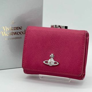 ヴィヴィアンウエストウッド(Vivienne Westwood)の✨️美品✨️VivienneWestwood 三つ折財布 がま口財布 ボルドー(財布)