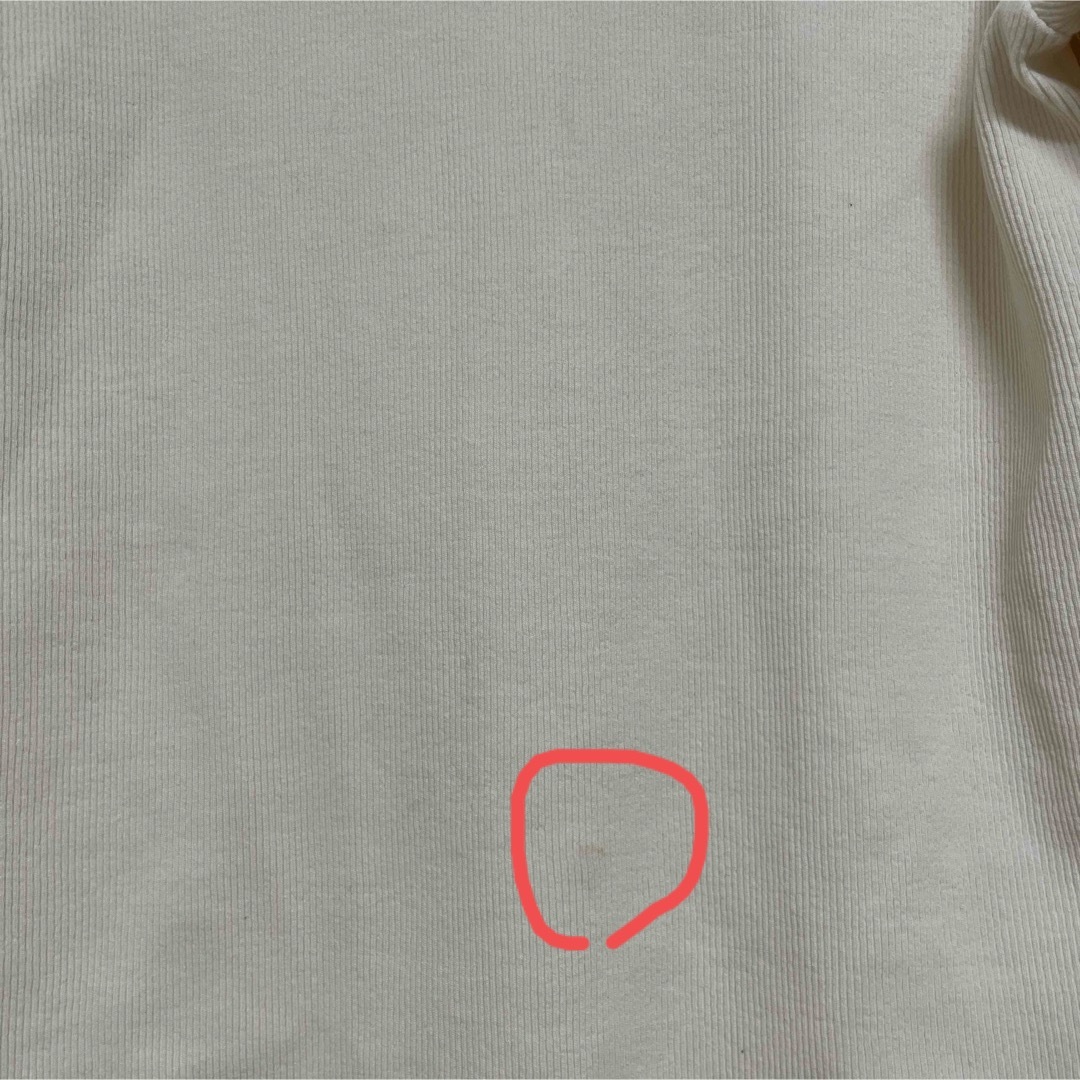 CAPRICIEUX LE'MAGE(カプリシューレマージュ)のカプリシューレマージュ肩タックリブtシャツ レディースのトップス(Tシャツ(長袖/七分))の商品写真