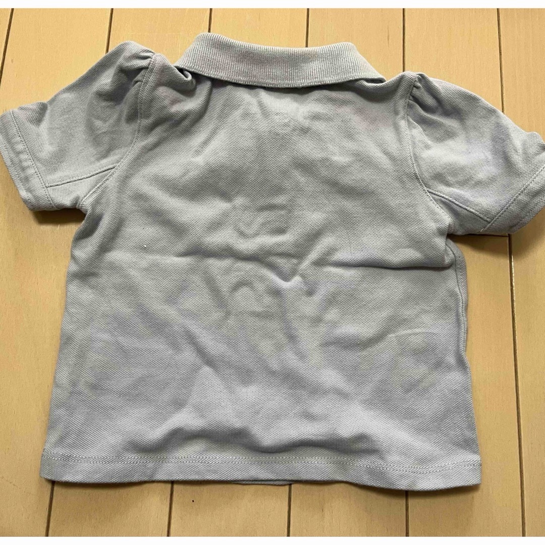 babyGAP(ベビーギャップ)のbaby gap 半袖　ポロシャツ キッズ/ベビー/マタニティのキッズ服女の子用(90cm~)(Tシャツ/カットソー)の商品写真