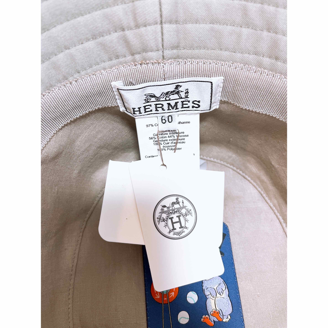 新品】HERMES バケットハット フレッドHサークル 新品】HERMES バケットハット フレッドHサークル