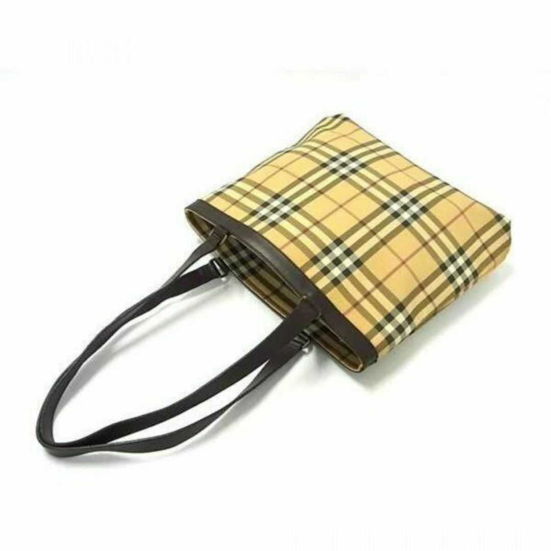 BURBERRY(バーバリー)のBURBERRY バーバリー トートバッグ  ベージュ系×ブラウン系 4058 レディースのバッグ(トートバッグ)の商品写真