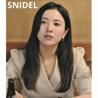 スナイデル(SNIDEL)の＊美品＊スナイデル　トレンチタイトロングワンピース　吉高由里子　ドラマ着用　最愛(ロングワンピース/マキシワンピース)