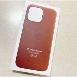 アイフォーン(iPhone)のApple MPPQ3FE/A iPhone 14 Pro Max レザーケース(iPhoneケース)