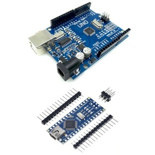 Arduino UNO R3 1個 + Nano 1個 CH340G 互換ボード(PCパーツ)