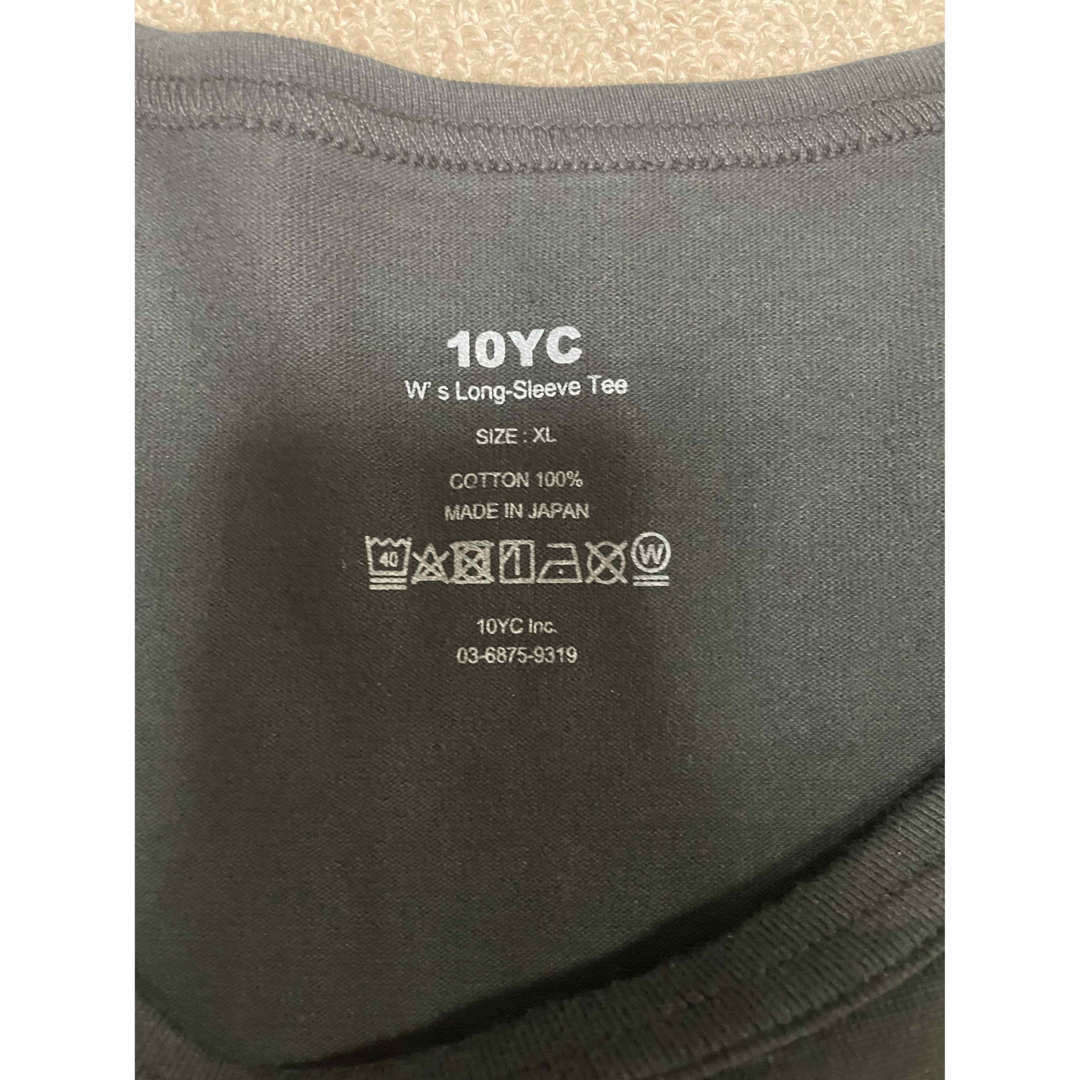 10YC 長袖クルーネックTシャツ　ウィメンズ レディースのトップス(シャツ/ブラウス(長袖/七分))の商品写真