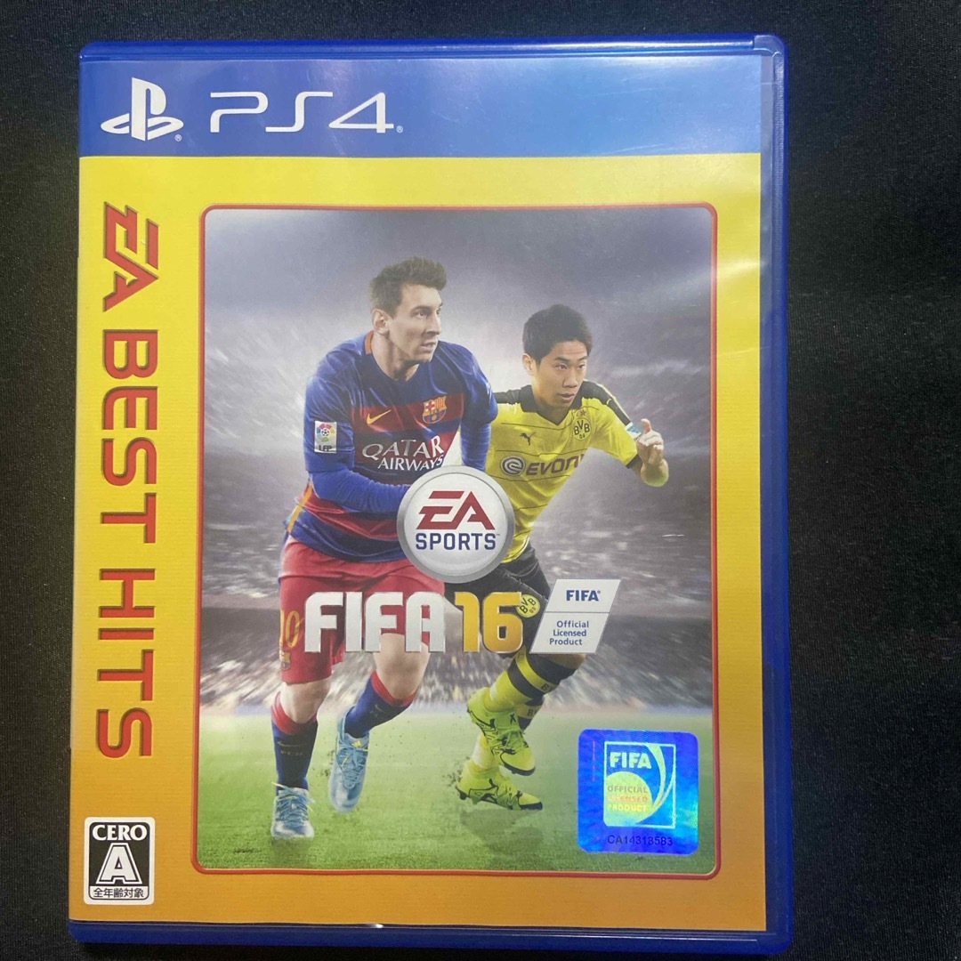 PlayStation4(プレイステーション4)のFIFA 16（EA BEST HITS） エンタメ/ホビーのゲームソフト/ゲーム機本体(家庭用ゲームソフト)の商品写真