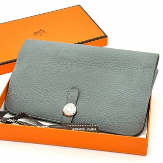 エルメス(Hermes)の⭐️人気カラー⭐️エルメス ドゴンGM トゴ 2つ折り長財布 ヴィンテージ(財布)