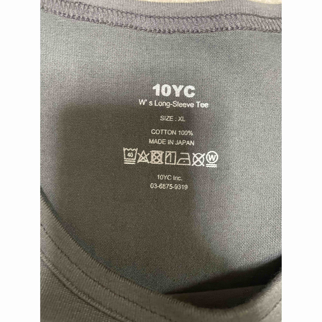 10YC 長袖クルーネックTシャツ　ウィメンズ レディースのトップス(シャツ/ブラウス(長袖/七分))の商品写真