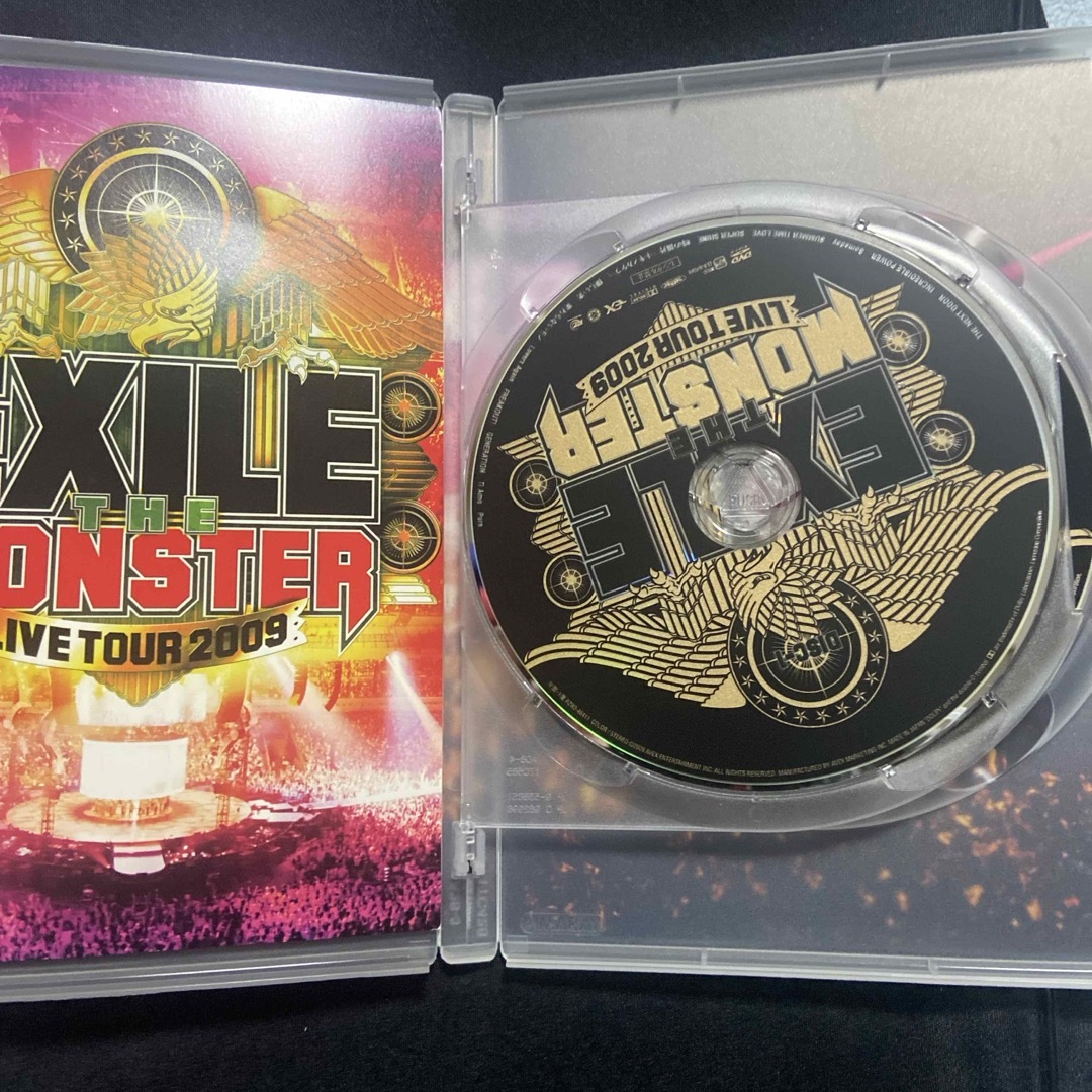 EXILE(エグザイル)のEXILE　LIVE　TOUR　2009　“THE　MONSTER” DVD エンタメ/ホビーのDVD/ブルーレイ(ミュージック)の商品写真