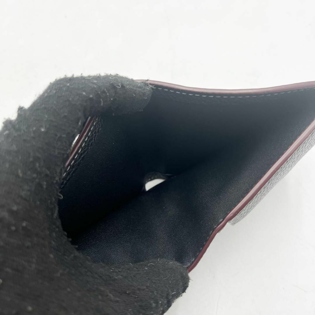 COACH(コーチ)の【ほぼ未使用】コーチ　折り財布 COACH × MINT+SERF シボ革 メンズのファッション小物(折り財布)の商品写真