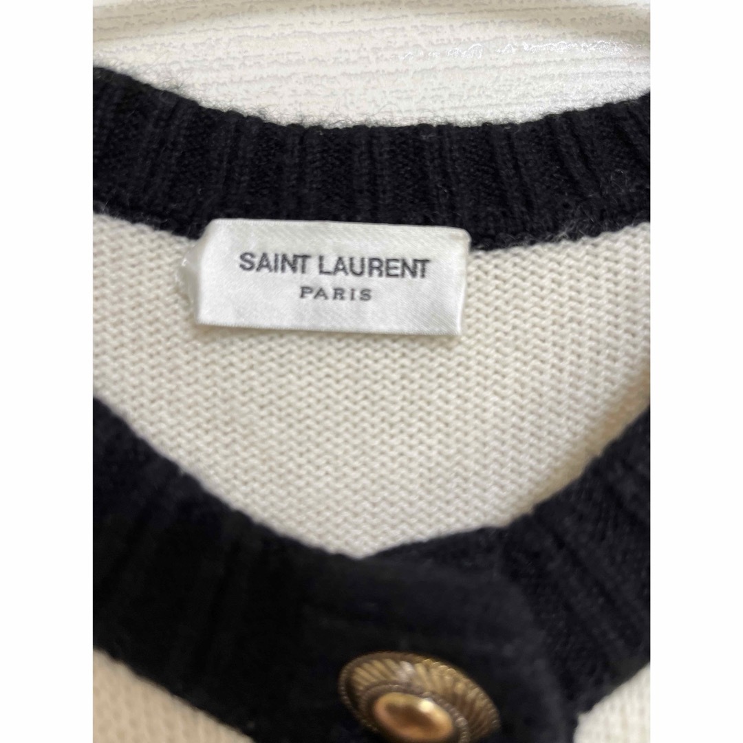 Saint Laurent(サンローラン)の北川景子着用　サンローラン　SAINT LAURENT  カシミアカーディガン レディースのトップス(カーディガン)の商品写真