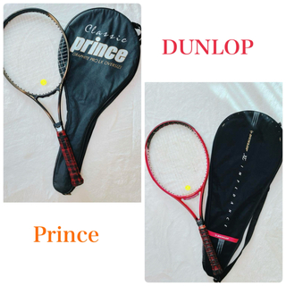 ダンロップ(DUNLOP)のprince DUNLOPテニスラケット　2本セット(ラケット)