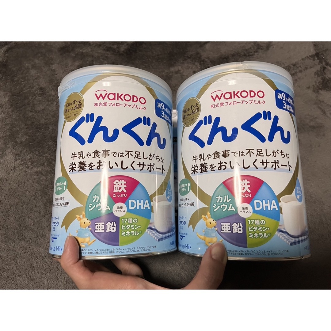 和光堂　フォローアップミルク ぐんぐん キッズ/ベビー/マタニティの授乳/お食事用品(その他)の商品写真