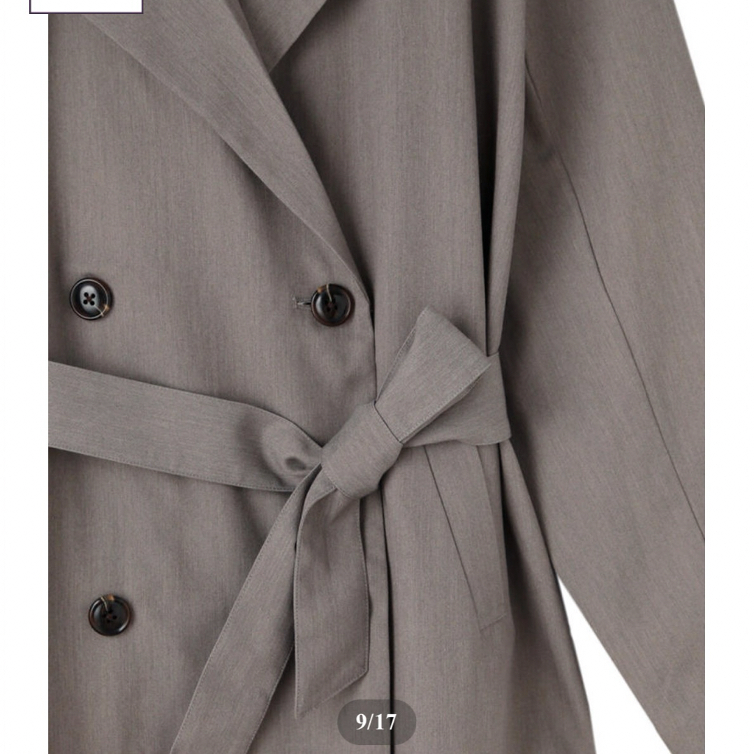 Elenore(エレノア)のelenore tokyo Dress like trench coat レディースのジャケット/アウター(トレンチコート)の商品写真