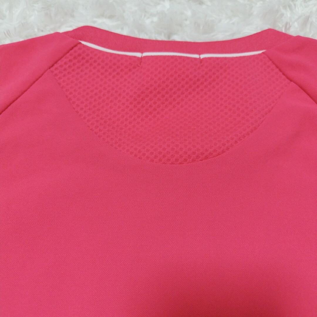 adidas(アディダス)のアディダス adidas 半袖 スポーツウェア Tシャツ ピンク Sサイズ レディースのトップス(Tシャツ(半袖/袖なし))の商品写真
