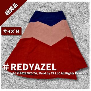 REDYAZEL - 【極美品】レディアゼル ひざ丈スカート フレア 巻きスカート M  ✓4171