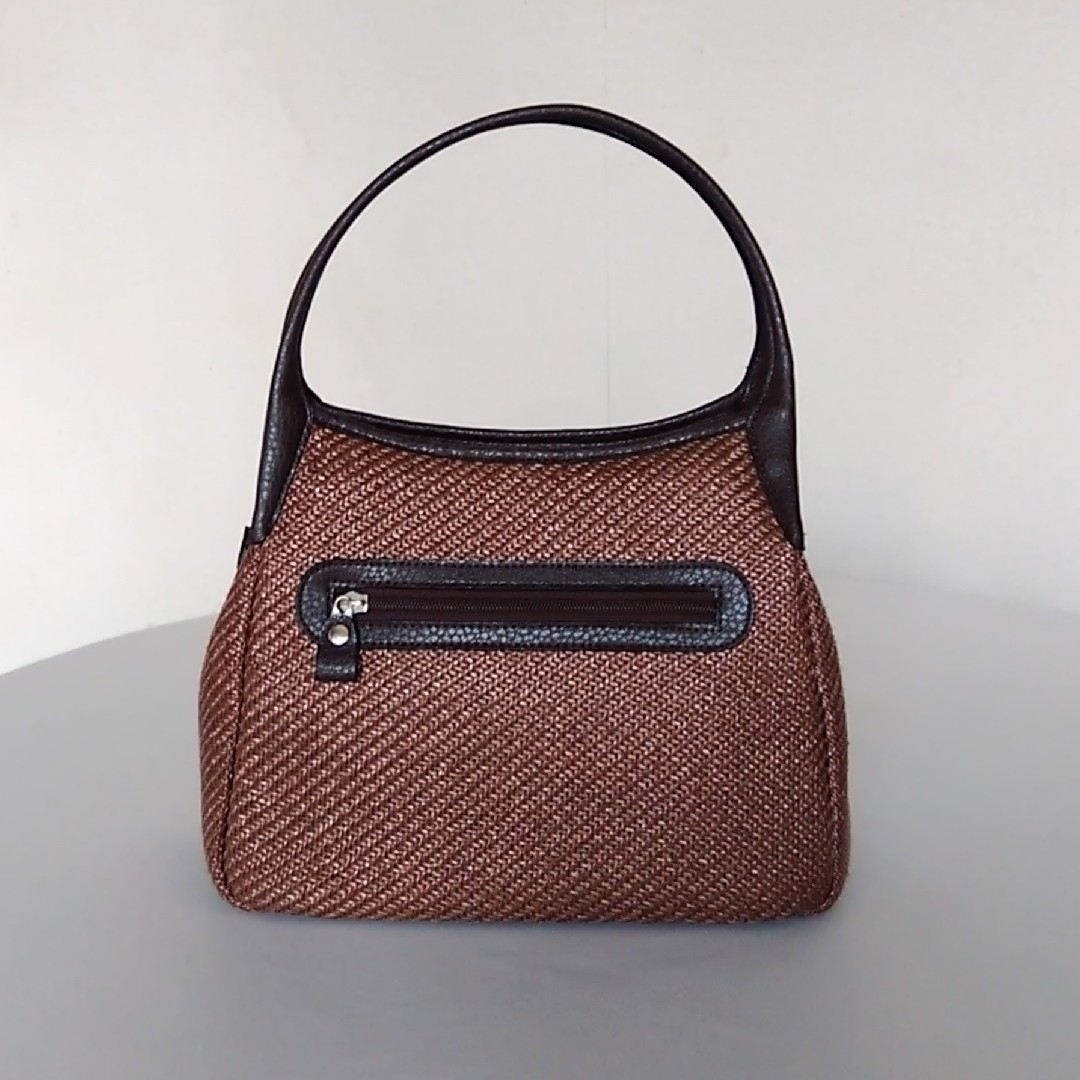 メッシュ編みハンドバッグ レディースのバッグ(ハンドバッグ)の商品写真