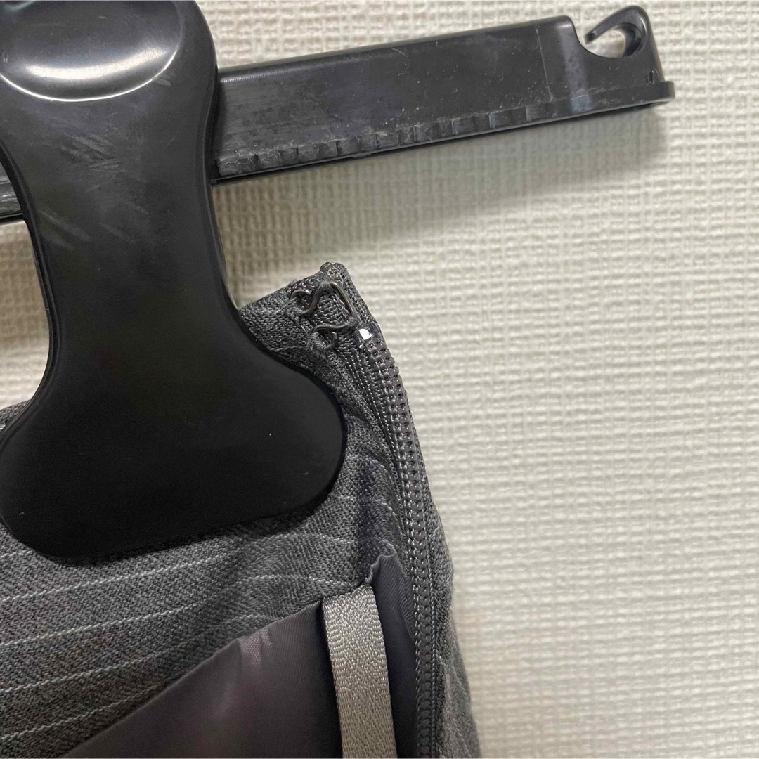 AOKI(アオキ)のサイズ L LES MUES グレー　レディース　スカート　スーツ　背抜き レディースのフォーマル/ドレス(スーツ)の商品写真