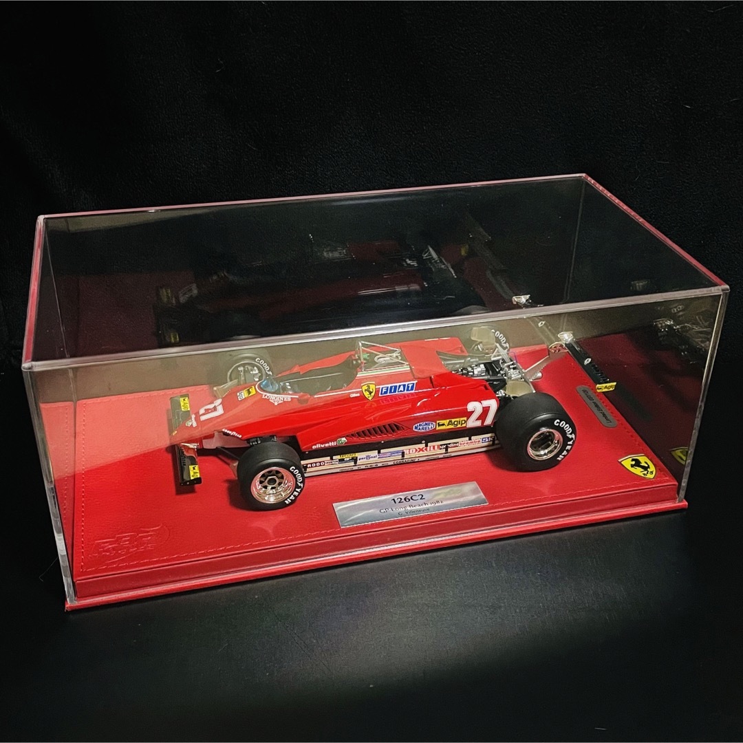 Ferrari(フェラーリ)の120台限定 1/18 BBR フェラーリ 126C2 ジル・ヴィルヌーヴ エンタメ/ホビーのおもちゃ/ぬいぐるみ(ミニカー)の商品写真