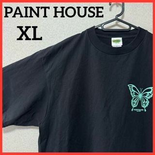 【希少】PAINT HOUSE 半袖 プリントTシャツ  ワンポイント 男女兼用(Tシャツ/カットソー(半袖/袖なし))