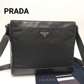 プラダ(PRADA)の極美品✨プラダ　ショルダーバッグ　ブラック　黒(ショルダーバッグ)