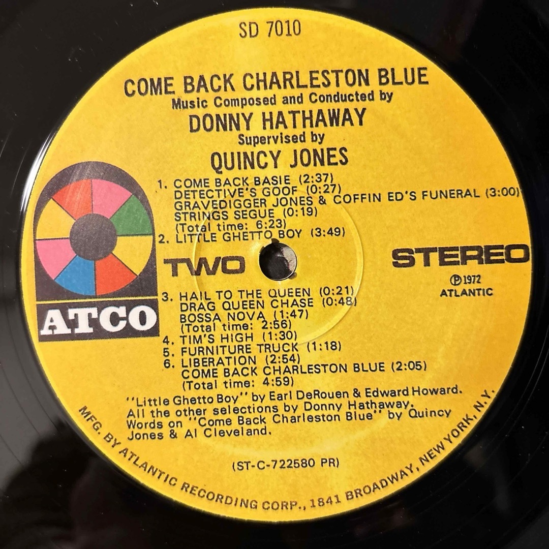 Donny Hathaway Come Back Charleston Blue エンタメ/ホビーのエンタメ その他(その他)の商品写真