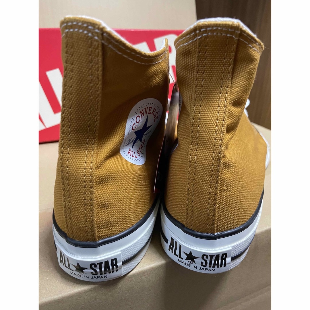 ALL STAR（CONVERSE）(オールスター)の【新品】日本製 コンバース オールスター HI スニーカー 26.0 マスタード メンズの靴/シューズ(スニーカー)の商品写真