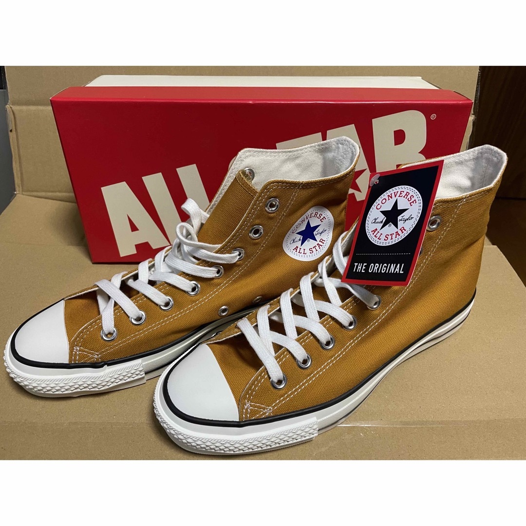 ALL STAR（CONVERSE）(オールスター)の【新品】日本製 コンバース オールスター HI スニーカー 26.0 マスタード メンズの靴/シューズ(スニーカー)の商品写真