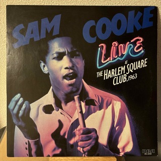 Sam Cooke Live At The Harlem 〜 レコード LP(その他)